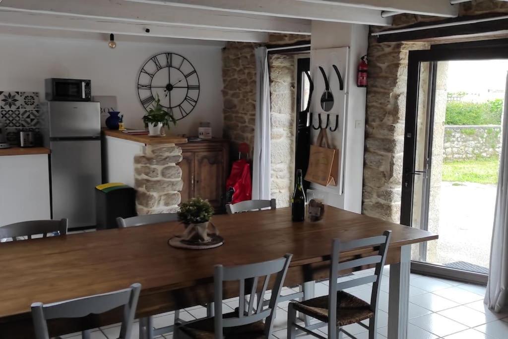 Plobannalec Maison De Pecheur Bord De Mer Bois Et Pierre 6-8 Pers מראה חיצוני תמונה