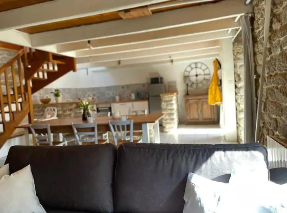 Plobannalec Maison De Pecheur Bord De Mer Bois Et Pierre 6-8 Pers מראה חיצוני תמונה