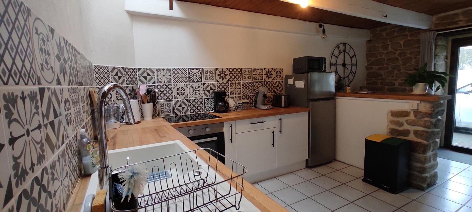 Plobannalec Maison De Pecheur Bord De Mer Bois Et Pierre 6-8 Pers מראה חיצוני תמונה