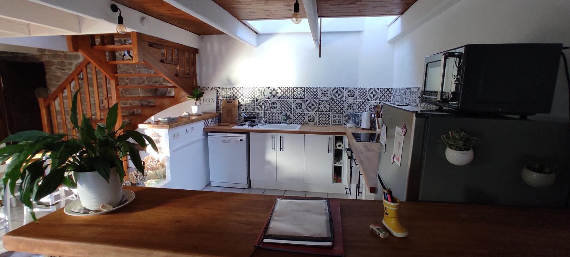 Plobannalec Maison De Pecheur Bord De Mer Bois Et Pierre 6-8 Pers חדר תמונה
